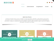 Tablet Screenshot of medicinaklinika.hu